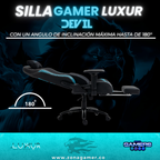 Silla Gamer Luxur Edición Limitada Modelo SAH-0020 Devil