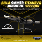 Silla Gamer TitanEvo Magnetic Yellow