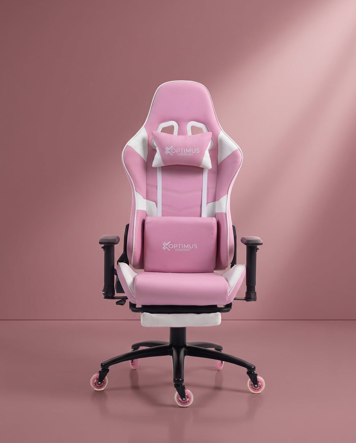 Silla Gamer DX-1127F Pink con reposapiés y ruedas en silicona · set-2k · 52-dx-1127f-pink-01-armonia.jpg