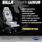 Silla Gamer Luxur Elegant Grey.