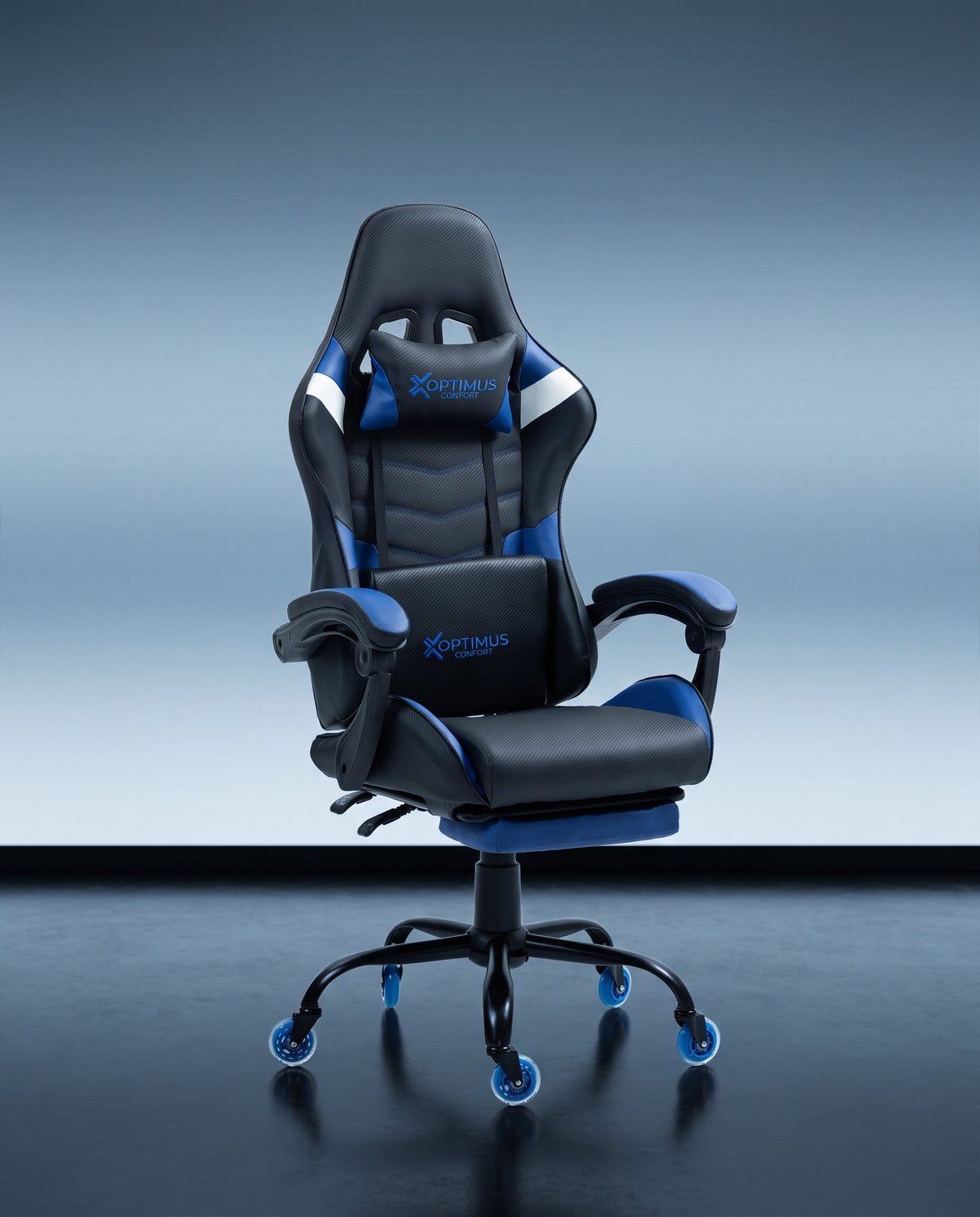 Silla Gamer E-1127F Blue con reposapiés y ruedas en silicona · set-2k · 62-e-1127f-blue-02-armonia.jpg