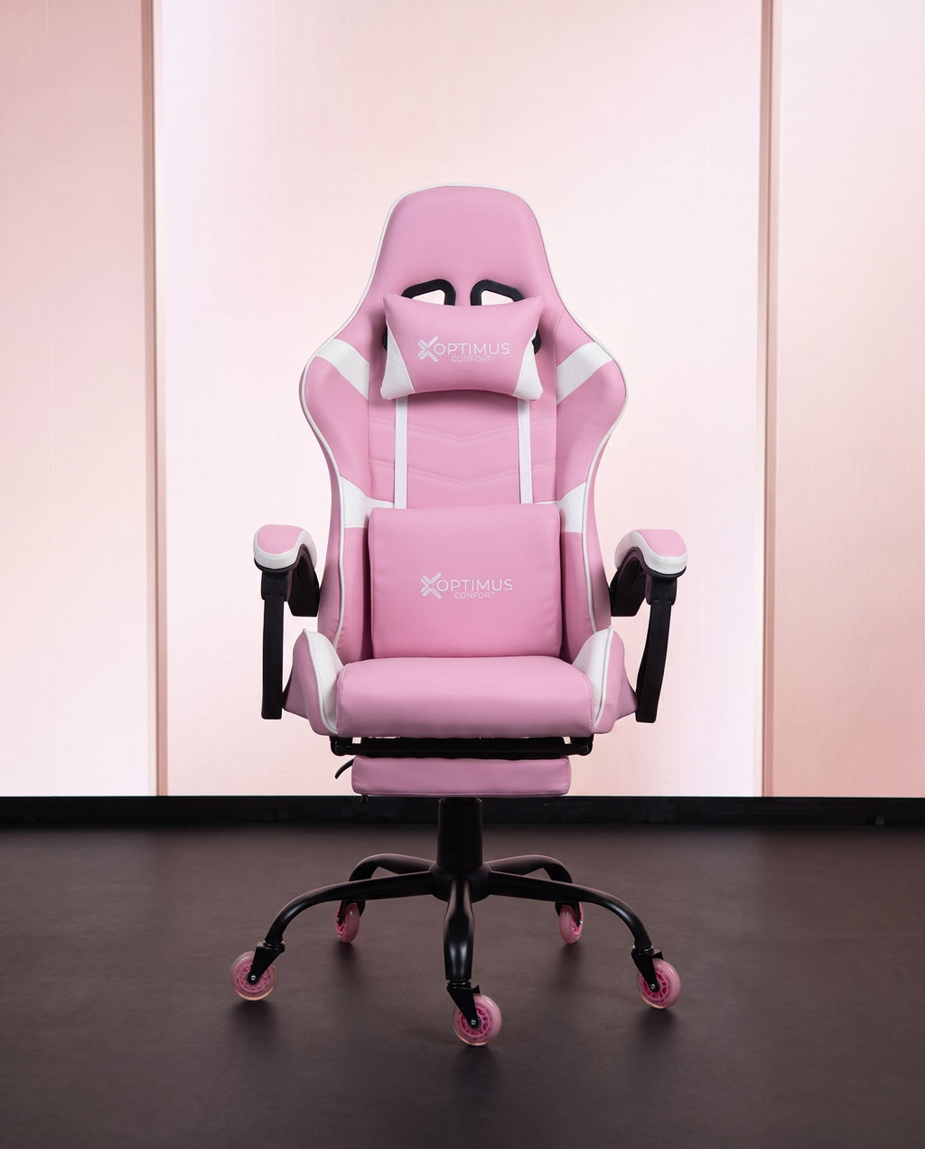 Silla Gamer E-1127F Pink con reposapiés y ruedas en silicona · set-2k · 65-e-1127f-pink-01-contraste.jpg