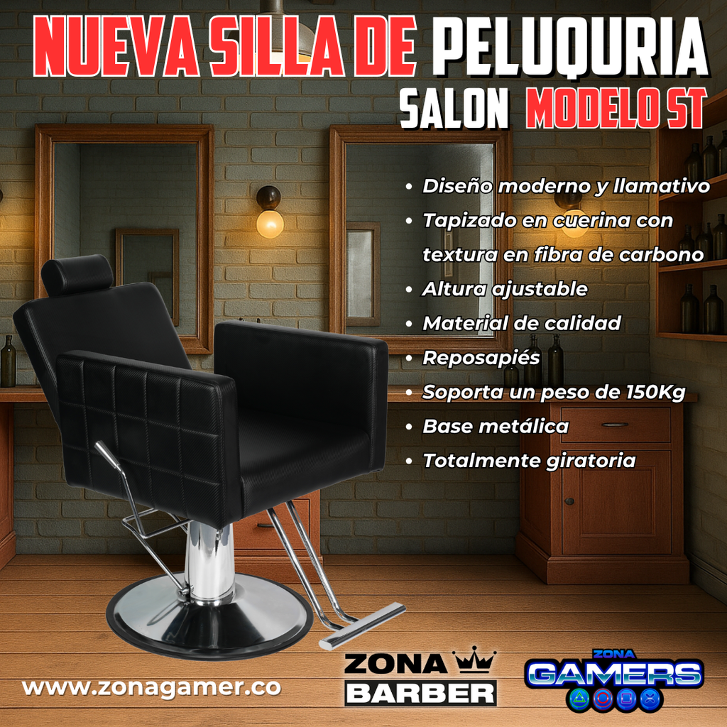 Silla de Peluquería ST-Salon