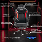 Silla Gamer Ultra Max Pro Red