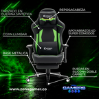 Silla Gamer Kaiser PRO Green