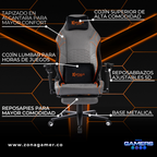 Silla Gamer TITANEVO 5D MAX Orange