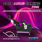 Sofá Gaming Luxur Pink