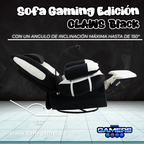 Sofa Gaming Claws Black