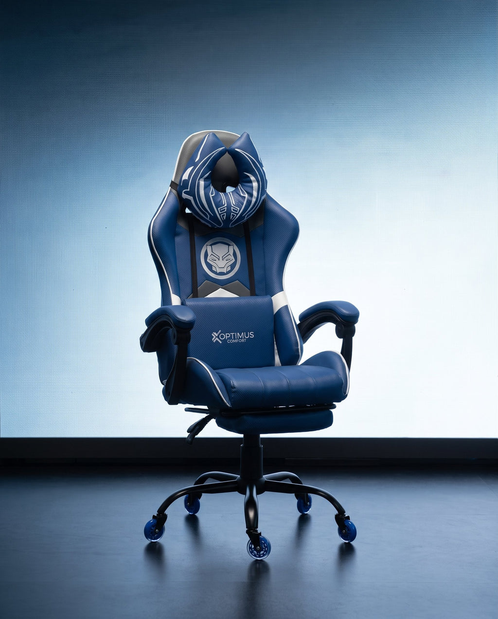 Silla Gamer Marvel-1039F Blue con reposapiés y ruedas en silicona. · set-2k · 98-marvel-1039f-blue-02-armonia.jpg