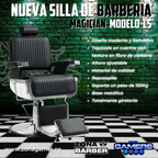 Silla de Barberia Magician modelo LS