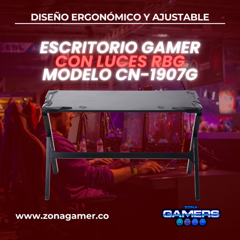 Escritorio Gamer Optimus Desk CN-1907G