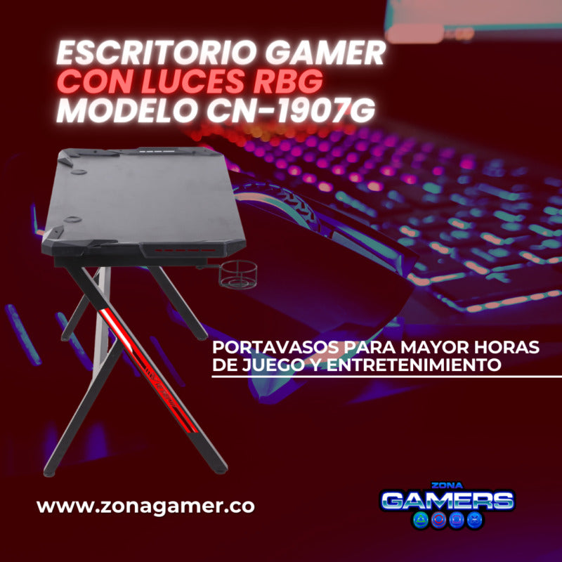 Escritorio Gamer Optimus Desk CN-1907G