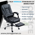 Silla Gerencial Titan Black 2.0 1523F