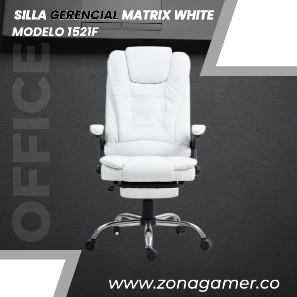 Silla Gerencial Matrix White 1521F