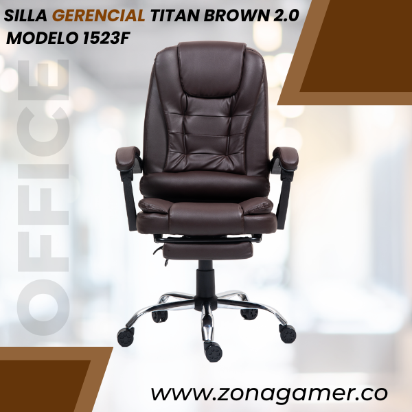 Silla Gerencial Titan Brown 2.0 1523F