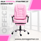 Silla Gerencial Titan Pink 2.0 1523F