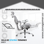 Silla de Oficina Terminex Ergonomica Grey