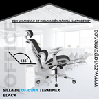 Silla de Oficina Terminex Ergonomica Black