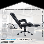 Silla Gerencial Titan Black 2.0 1523F