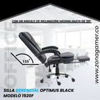 Silla Gerencial Optimus Black 1520F
