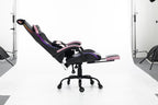 Silla Gamer Cat-1039F + RGB Black-Pink con reposapiés y ruedas en silicona. · named · cat-1039f-black-pink-04.jpg