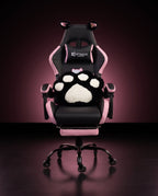 Silla Gamer Cat-1039F Black-Pink con reposapiés y ruedas en silicona · set-2k · cat-1039f-black-pink-x1-01-contraste.jpg