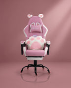 Silla Gamer Cat-1039F White-Pink con reposapiés y ruedas en silicona · set-2k · cat-1039f-pink-01-armonia.jpg