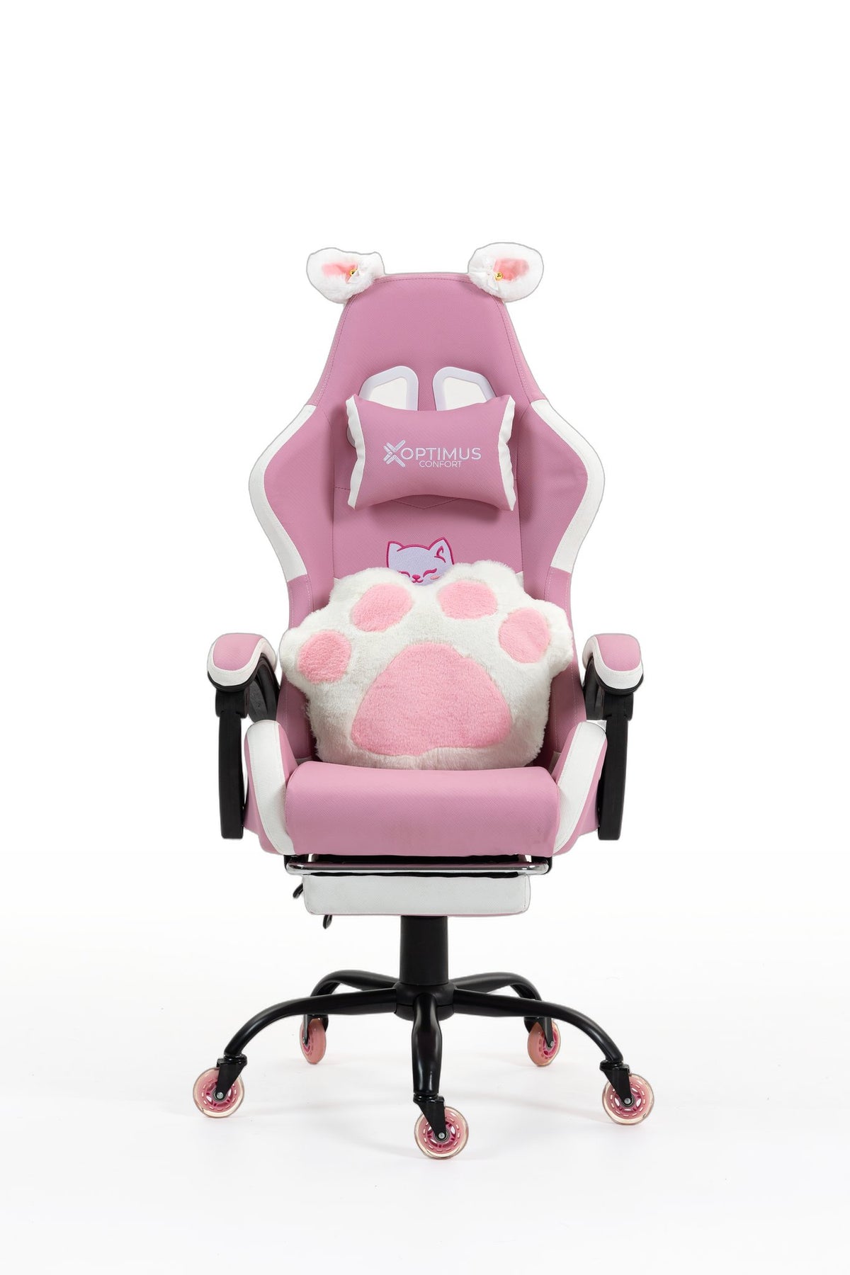 Silla Gamer Cat-1039F White-Pink con reposapiés y ruedas en silicona · white-v5-norm · cat-1039f-pink-01.jpg