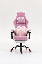 Silla Gamer Cat-1039F White-Pink con reposapiés y ruedas en silicona · named · cat-1039f-pink-01.jpg