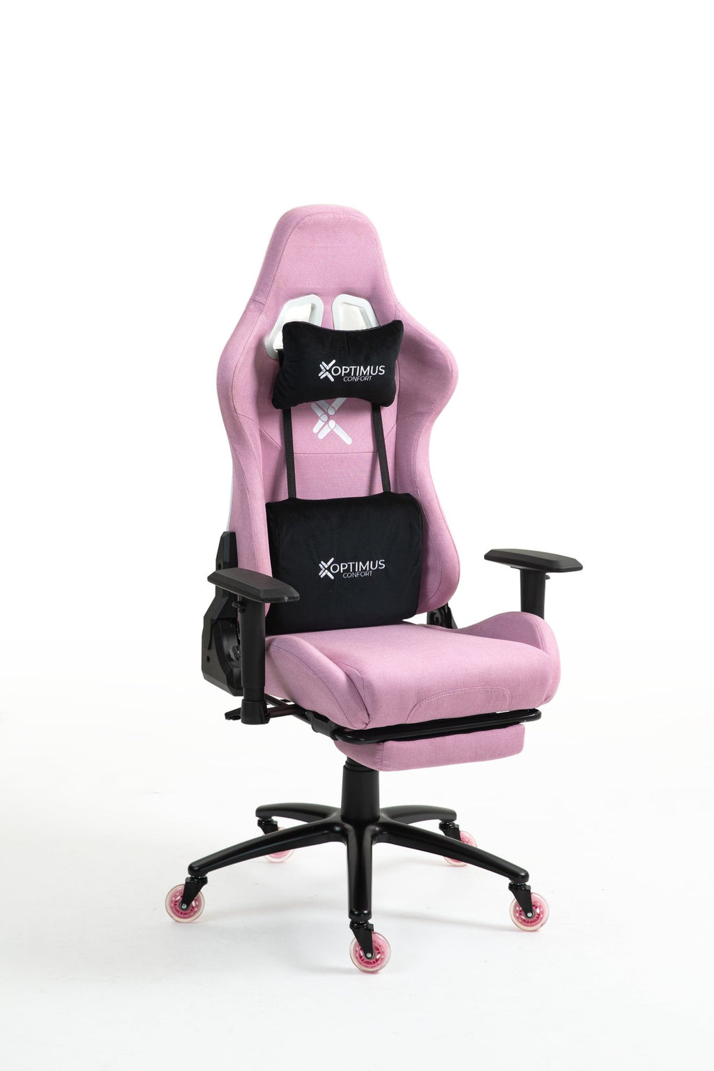 Silla Gamer CO-1102F Pink, tapizada en tela con reposapiés y ruedas en silicona · white-v5-norm · co-1102f-pink-02.jpg