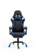 Silla Gamer E-1127F Blue con reposapiés y ruedas en silicona · white-v5-norm · e-1127f-blue-01.jpg