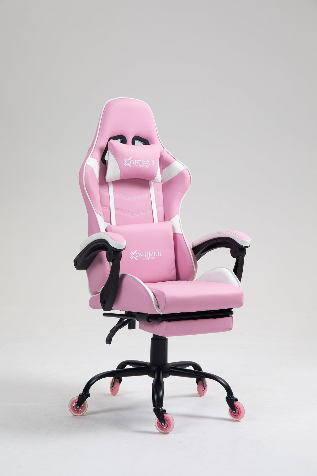 Silla Gamer E-1127F Pink con reposapiés y ruedas en silicona · named · e-1127f-pink-02.jpg