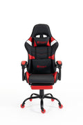 Silla Gamer E-1127F Red con reposapiés y ruedas en silicona · white-v5-norm · e-1127f-red-01.jpg
