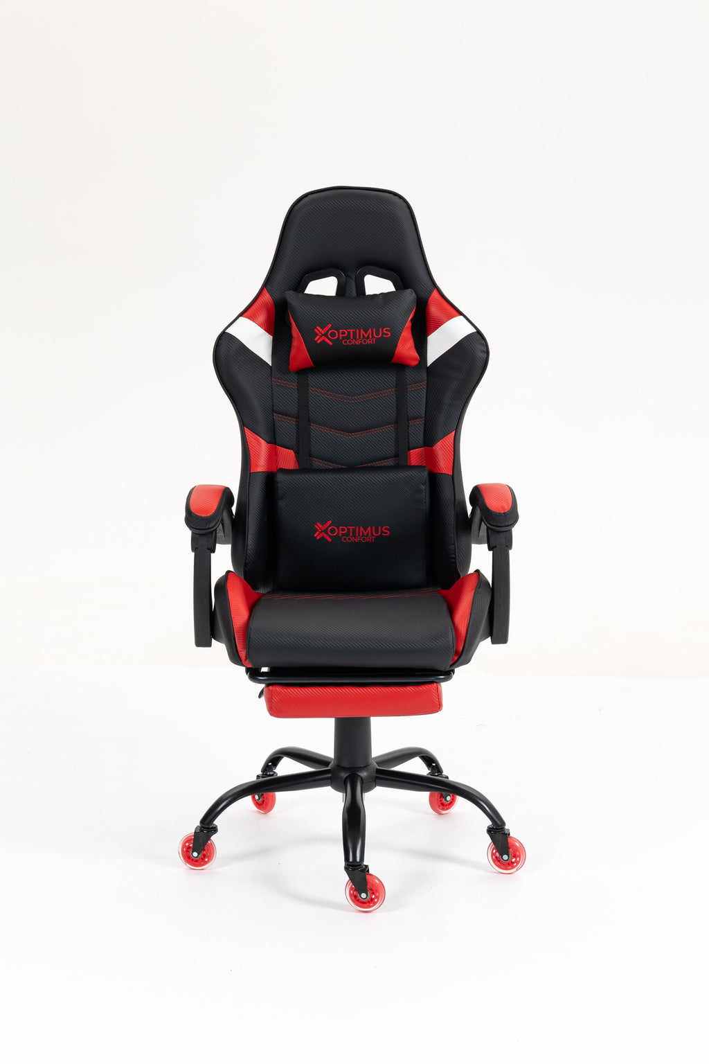 Silla Gamer E-1127F Red con reposapiés y ruedas en silicona · named · e-1127f-red-01.jpg