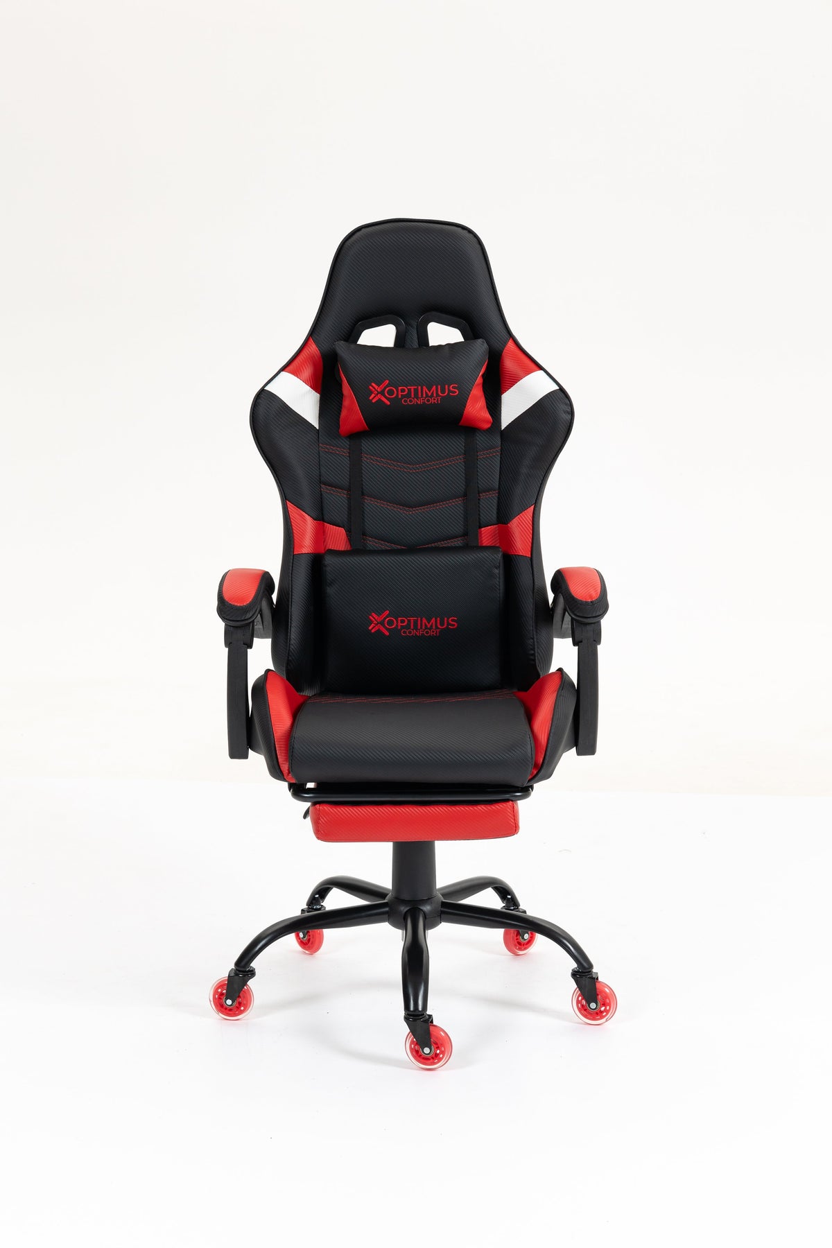 Silla Gamer E-1127F Red con reposapiés y ruedas en silicona · named · e-1127f-red-01.jpg