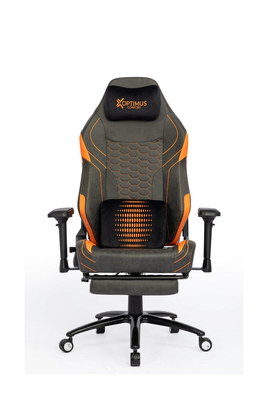 Silla Gamer Evo Pro Magnetic Orange · white-v5-norm · evo-pro-orange-01.jpg