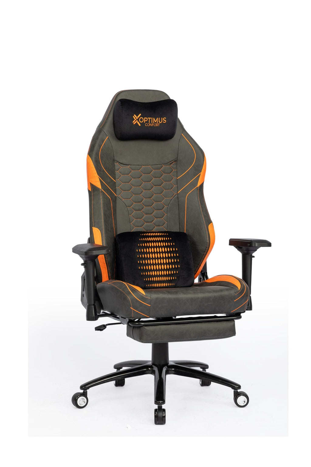 Silla Gamer Evo Pro Magnetic Orange · white-v5-norm · evo-pro-orange-02.jpg