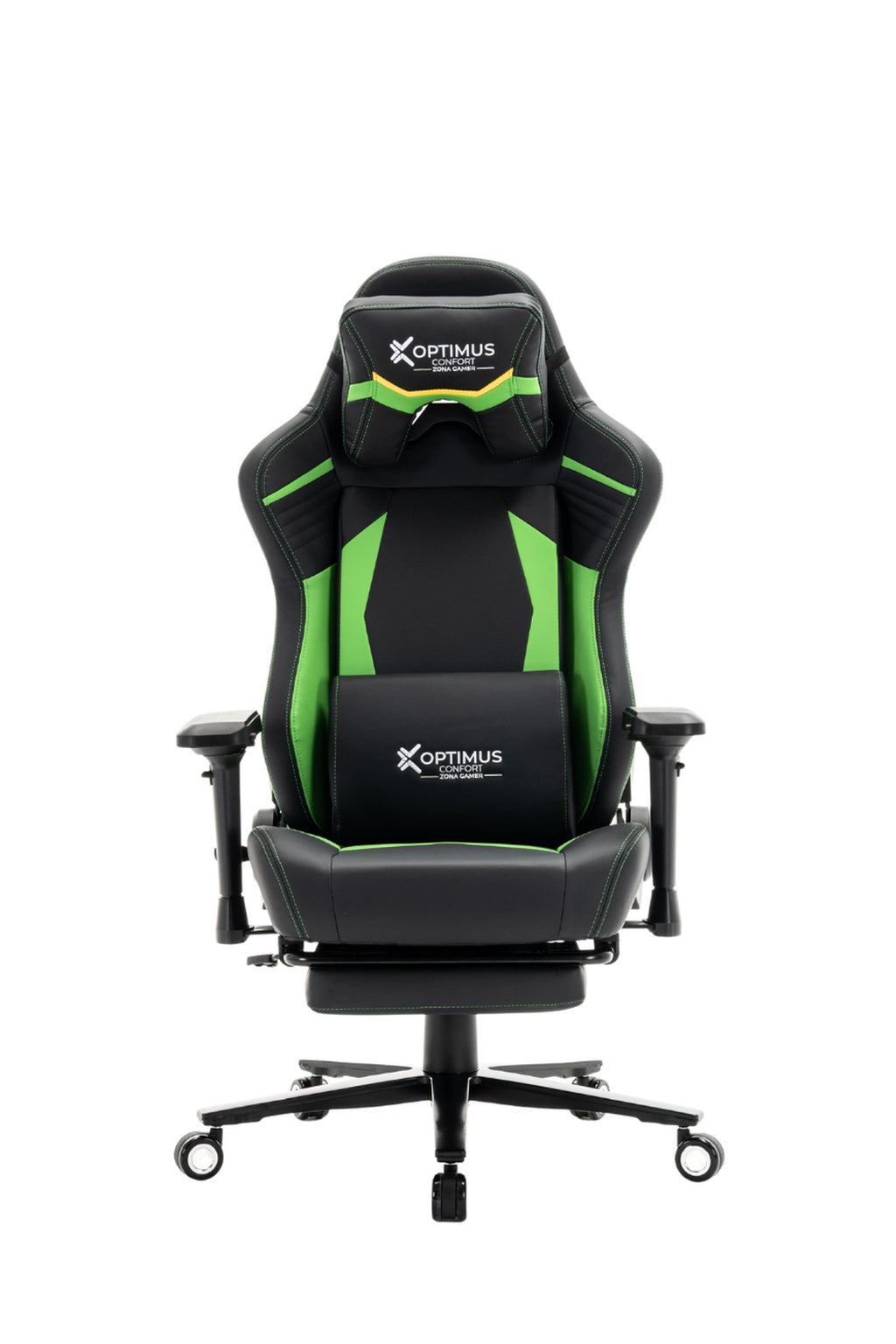 Silla Gamer Kaiser PRO Green · white-v5-norm · kaiser-pro-green-01.jpg