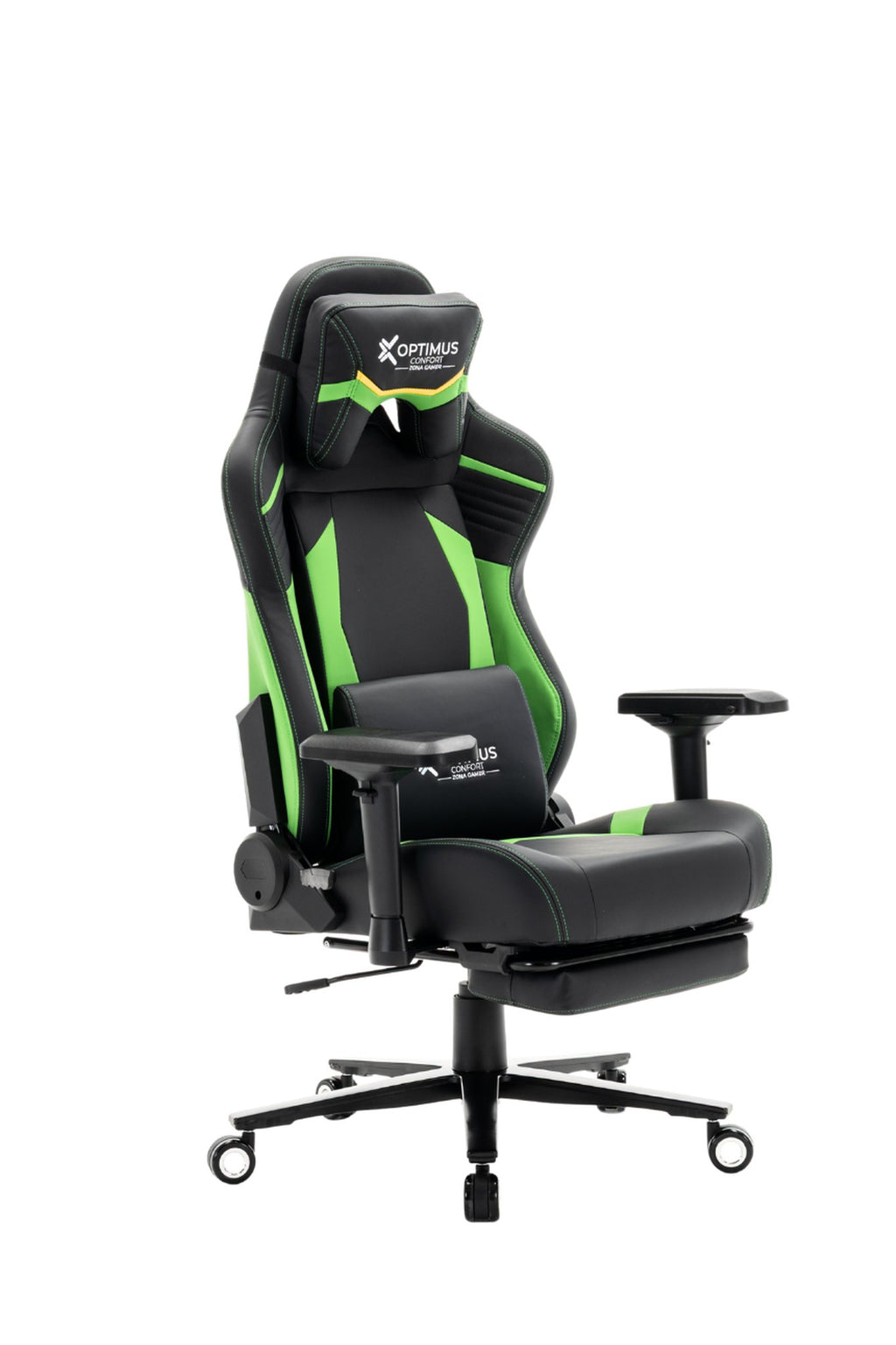 Silla Gamer Kaiser PRO Green · white-v5-norm · kaiser-pro-green-02.jpg