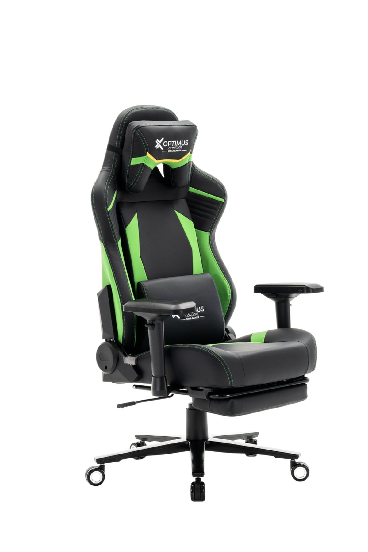Silla Gamer Kaiser PRO Green · white-v5-norm · kaiser-pro-green-02.jpg