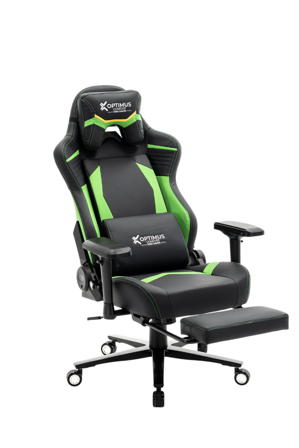 Silla Gamer Kaiser PRO Green · white-v5-norm · kaiser-pro-green-03.jpg