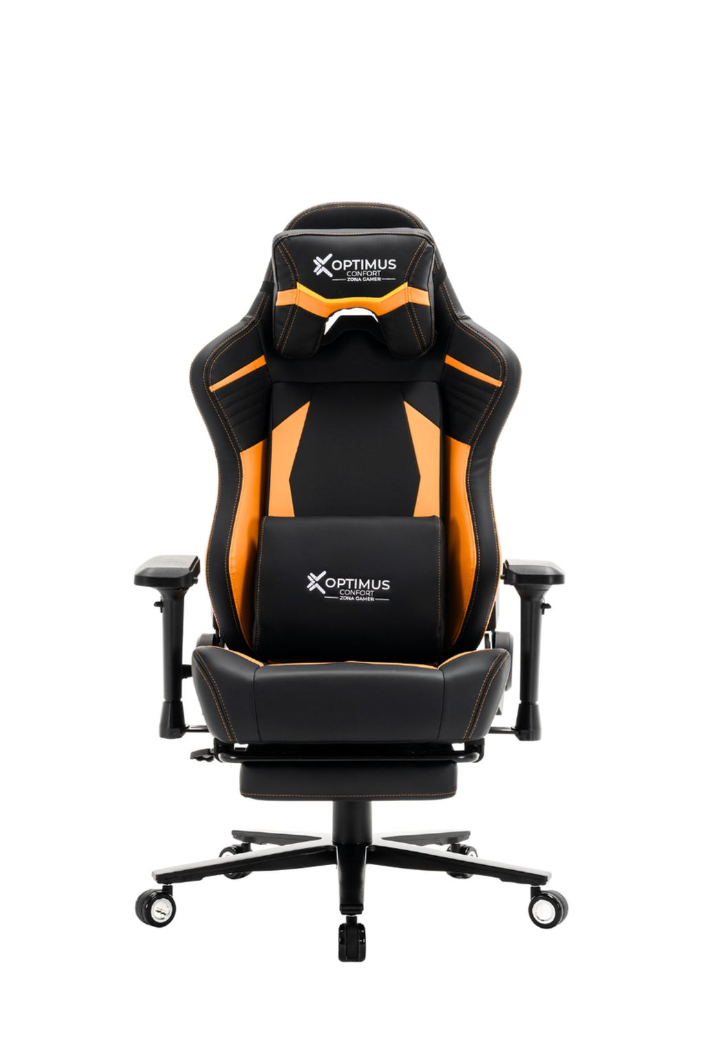 Silla Gamer Kaiser PRO Orange · white-v5-norm · kaiser-pro-orange-01.jpg