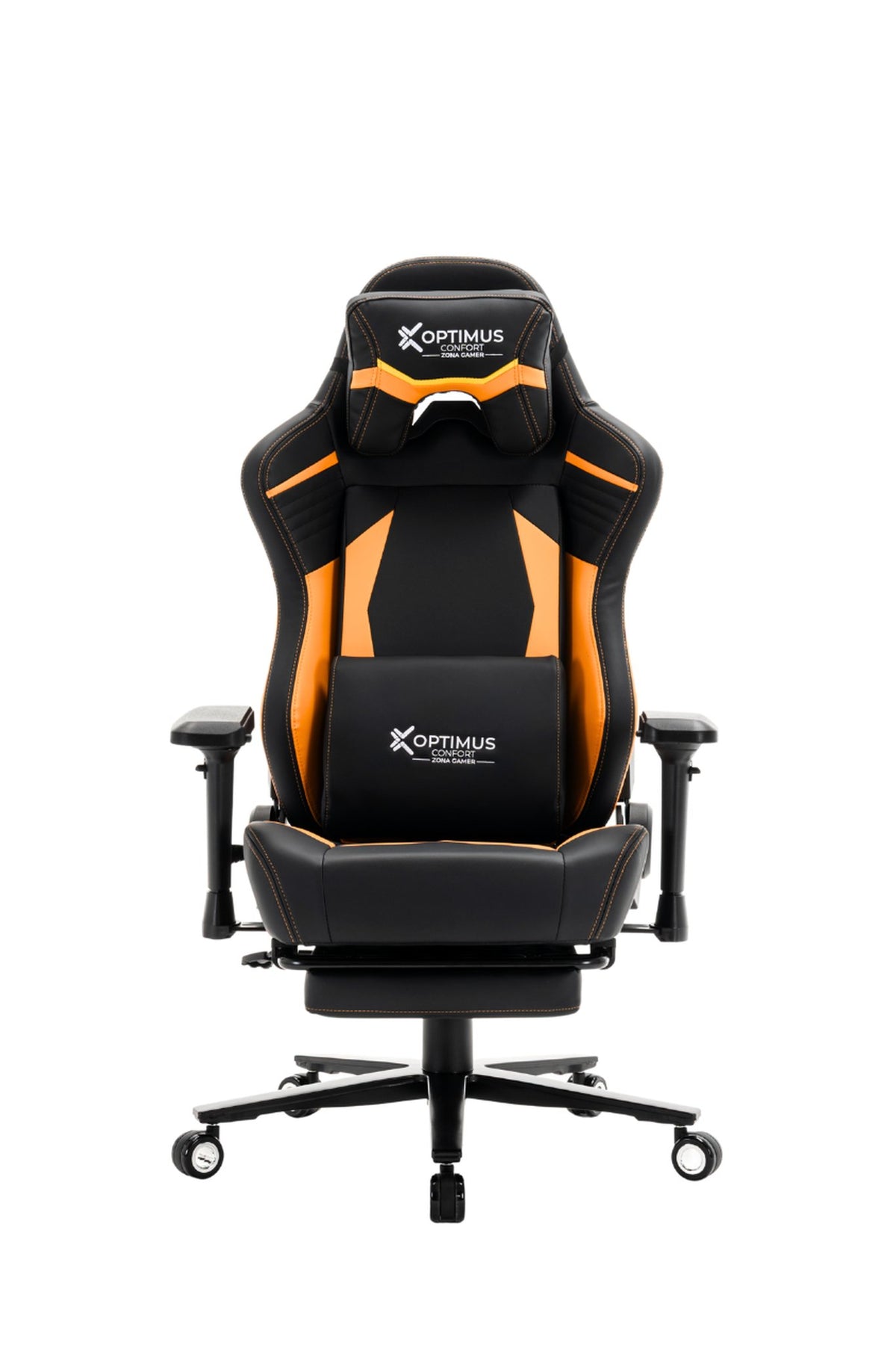 Silla Gamer Kaiser PRO Orange · white-v5-norm · kaiser-pro-orange-01.jpg