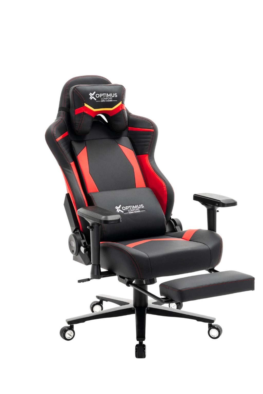 Silla Gamer Kaiser PRO Red · white-v5-norm · kaiser-pro-red-03.jpg