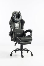 Silla Gamer Marvel-1039F Black con reposapiés y ruedas en silicona. · named · marvel-1039f-black-02.jpg
