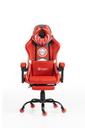 Silla Gamer Marvel-1039F Red con reposapiés y ruedas en silicona. · white-v5-norm · marvel-1039f-red-01.jpg