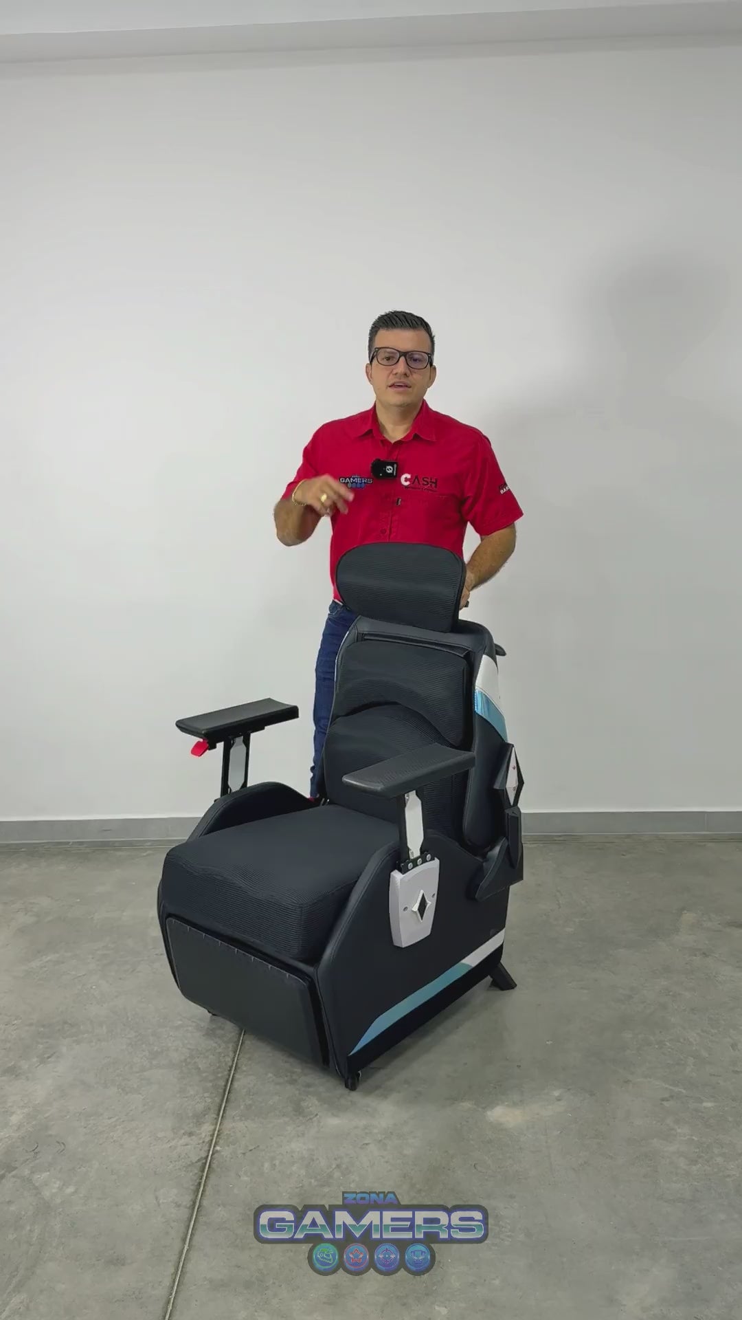 Sofá Gaming Luxur Blue