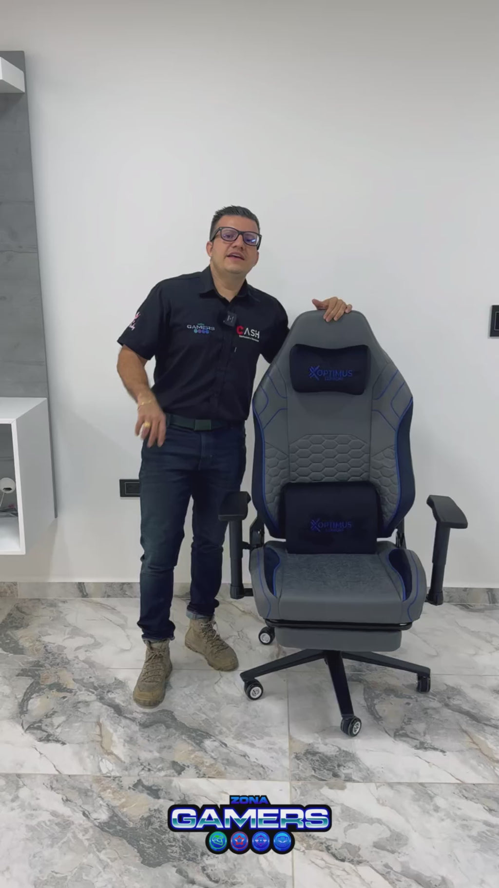 Silla Gamer TitanEvo Magnetic Blue