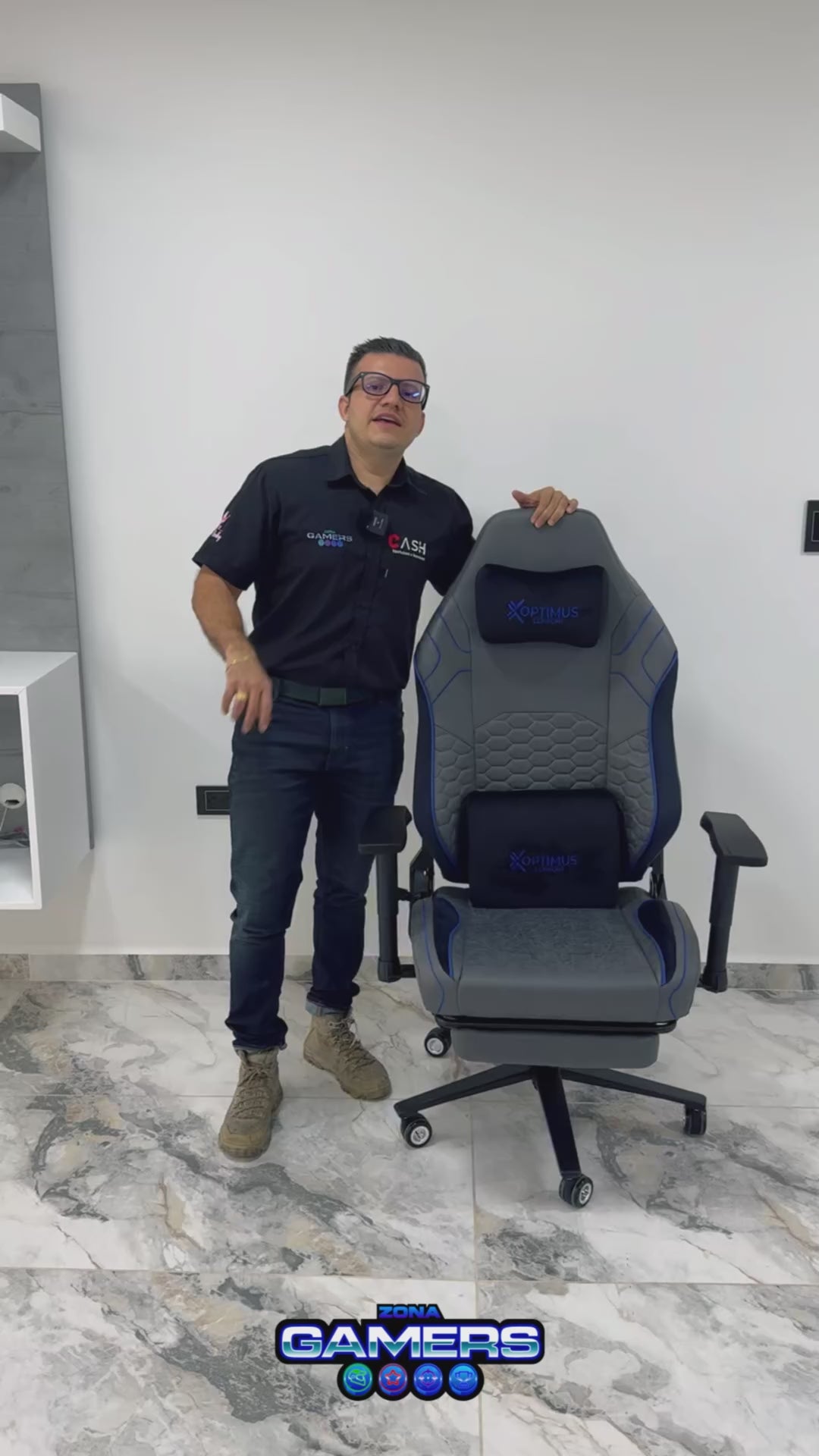 Silla Gamer TitanEvo Magnetic Blue