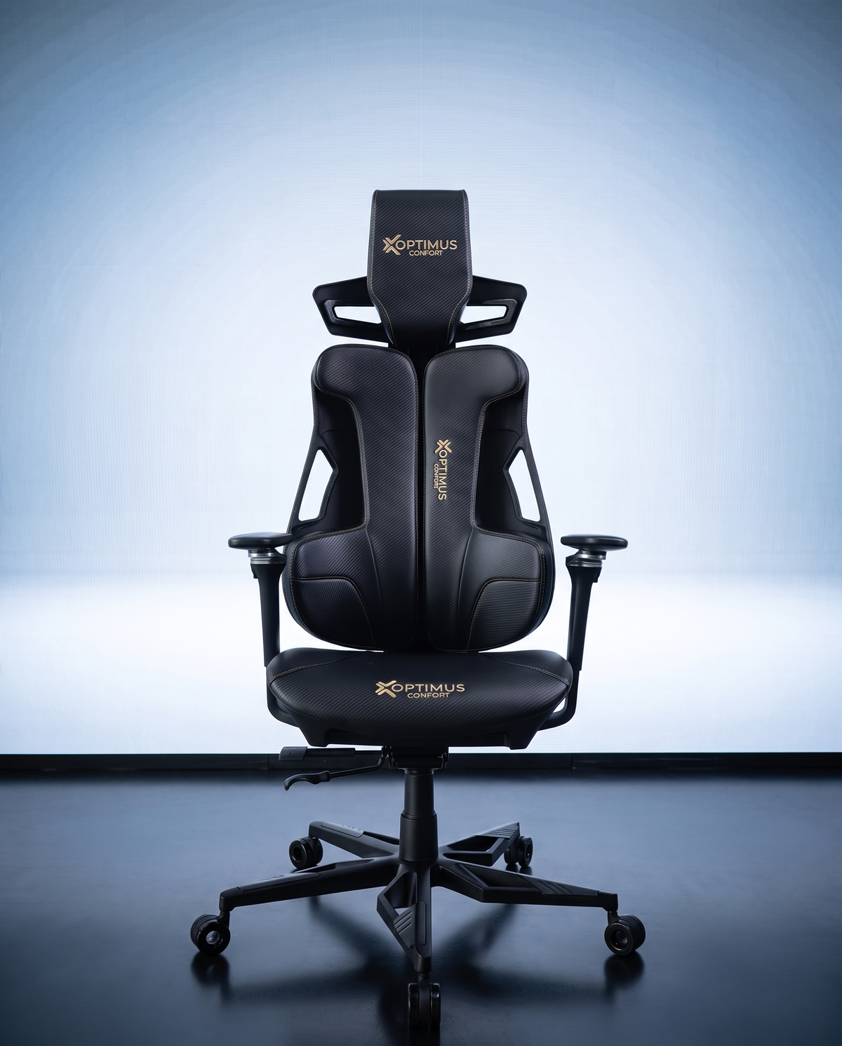 Silla gamer Legacy negra en set armonía